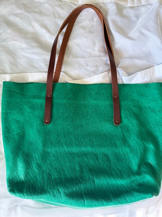 Go Forth Goods Handbags - Go Forth Goods Large Avery tote in pine bison